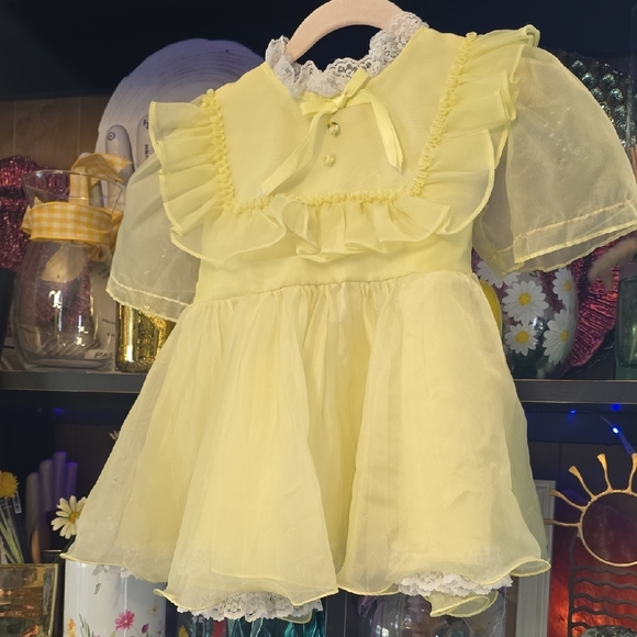 4 Custom Made Baby Girl Dresses - Picture 2 of 9
